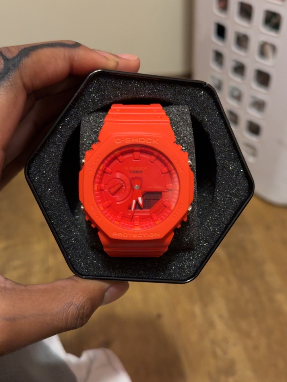 Casio G-Shock Orange Resin Sport Watch
